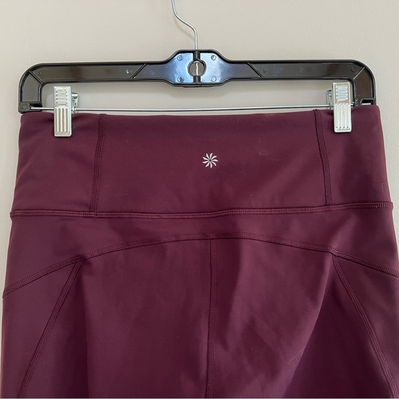 Athleta Rainier High Rise Bootcut Pant in 'Spiced Cabernet' Purple, size MP - Picture 5 of 10
